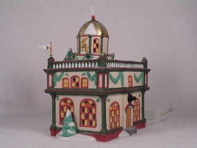 Dept 56 N.P. North Pole Town Hall Musical NIB  