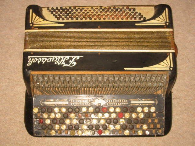   HLAVACEK Chromatic button Accordian accordion needs repair akkordeon