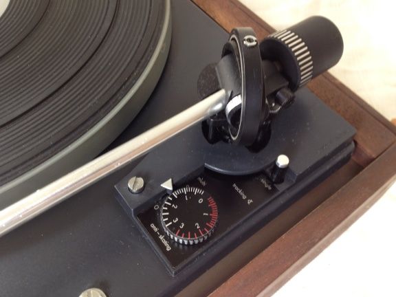 Dual 1229 Turntable on Walnut Base with Ortofon OM 5E Cartridge  