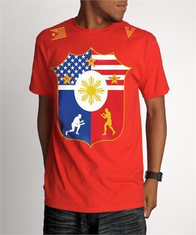 VXRSI Filipino American RED Shirt MMA Tee Size 2XL  