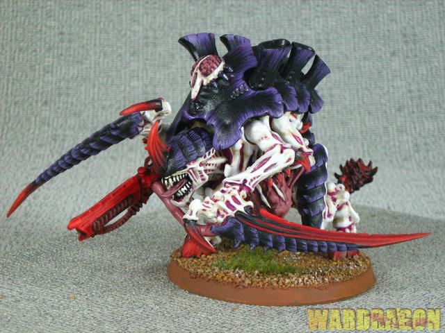 25mm Warhammer 40K WDS painted Tyranid Carnifex p33  