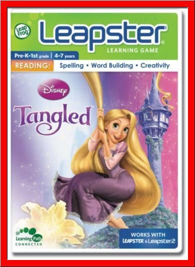 LEAPSTER 2 Learning System + 6 Game TANGLED Dora *NEW*  