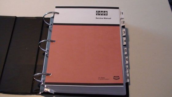 Case W9, W9A, W10, W12 Loader Service Manual Nice & New  