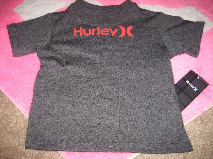 HURLEY INFANT BABY BOYS LOGO SHIRT TOP 0001 NWT  