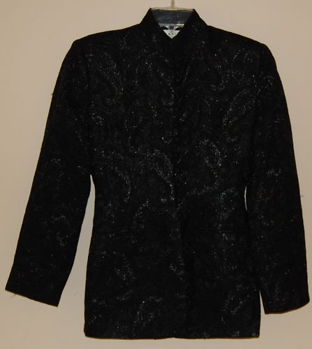 Vertigo Pour La Ville Paris Black womens Jacket Size M  