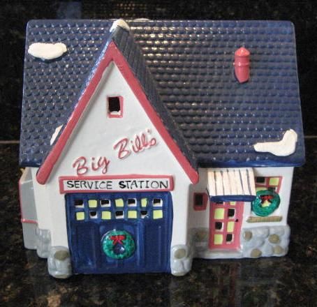 Dept 56 Snow Village Big Bills Service Station  