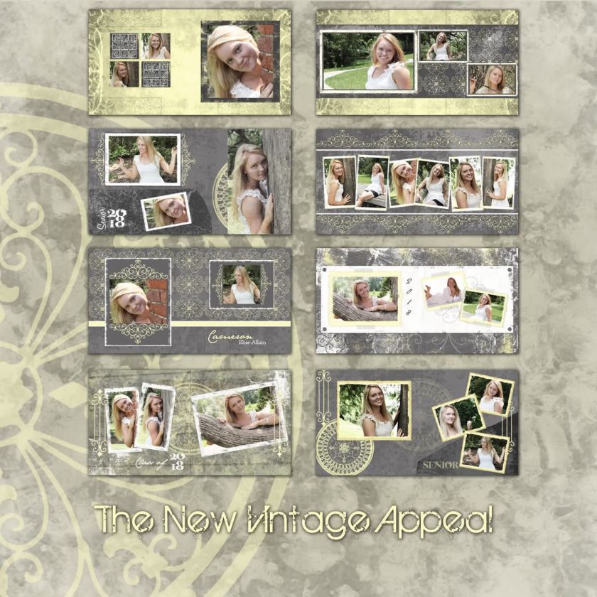 Digital Photography PSD templates SENIOR ALBUM Backgrounds Digital 