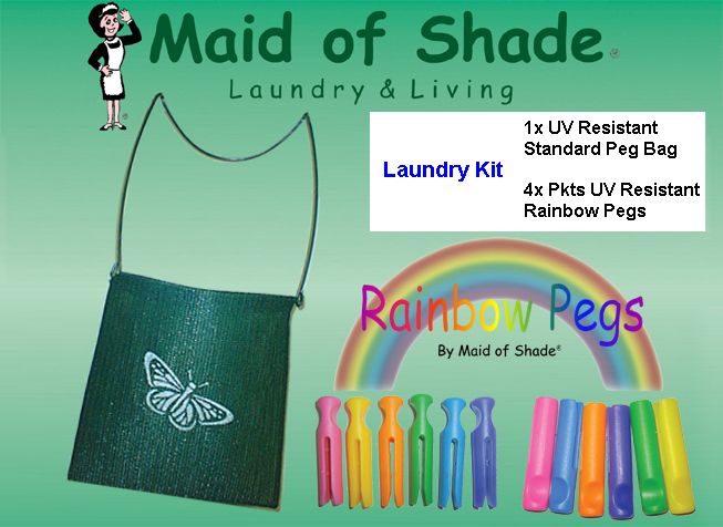 Laundry Kit   Pegs & Peg Bag