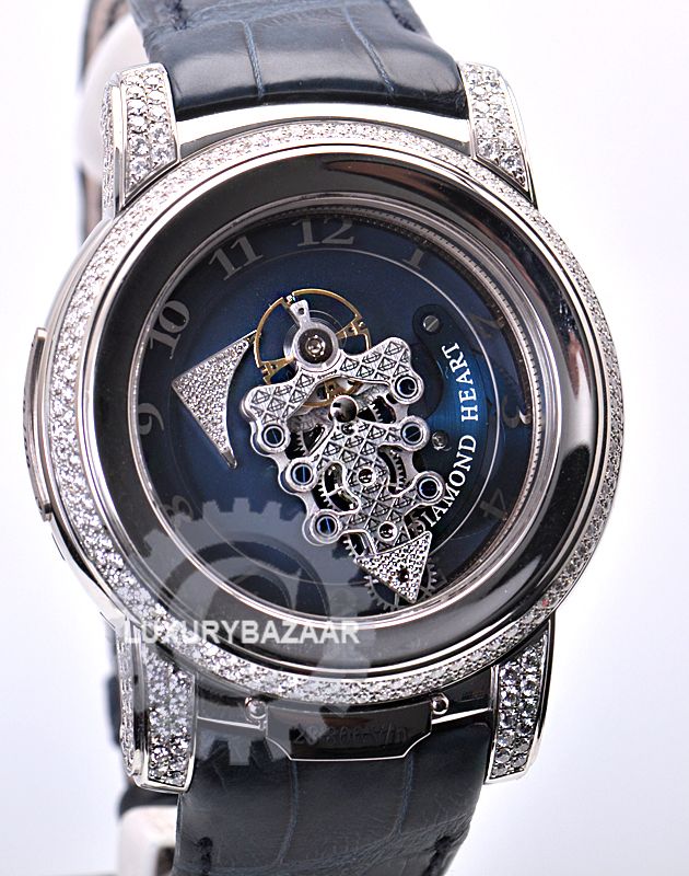 Ulysse Nardin Freak 28800 Vh Diamond Heart in Platinum