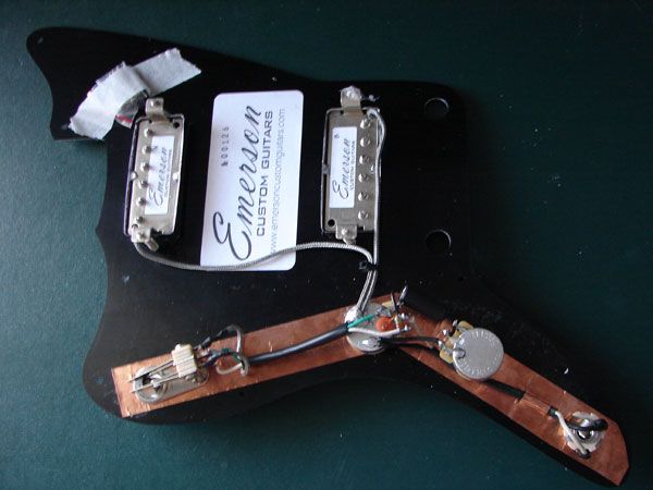 Emerson Jazzmaster Mini Humbucker Preloaded Pickguard  