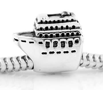 STERLING SILVER CRUISE SHIP TRAVEL EUROPEAN BEAD  