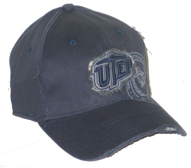 UTEP MINERS HISTORICAL SLOUCH FLEX FIT HAT/CAP M/L NEW  