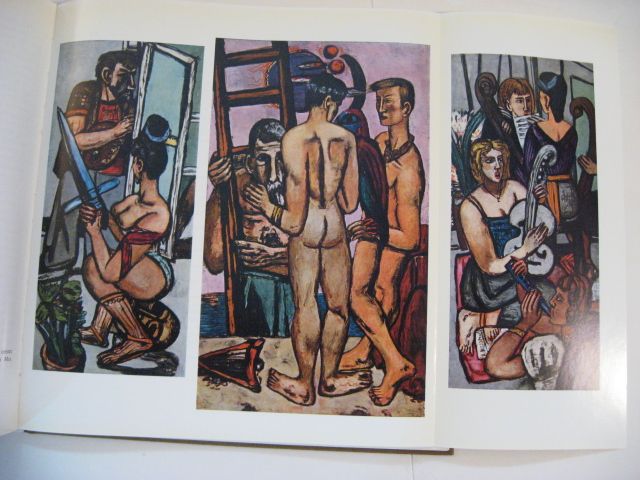 PETER SELZ MAX BECKMANN COLOR/B&W PAINTINGS PHOTOS  