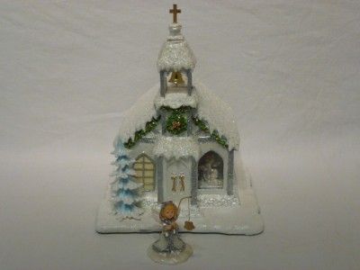 Snow Angels Holiday Cloud 9 Chapel Hawthorne Village Boxed w/ COA 