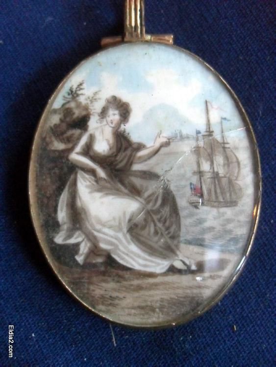 THE BEST American Antique Miniature Portrait Painting  