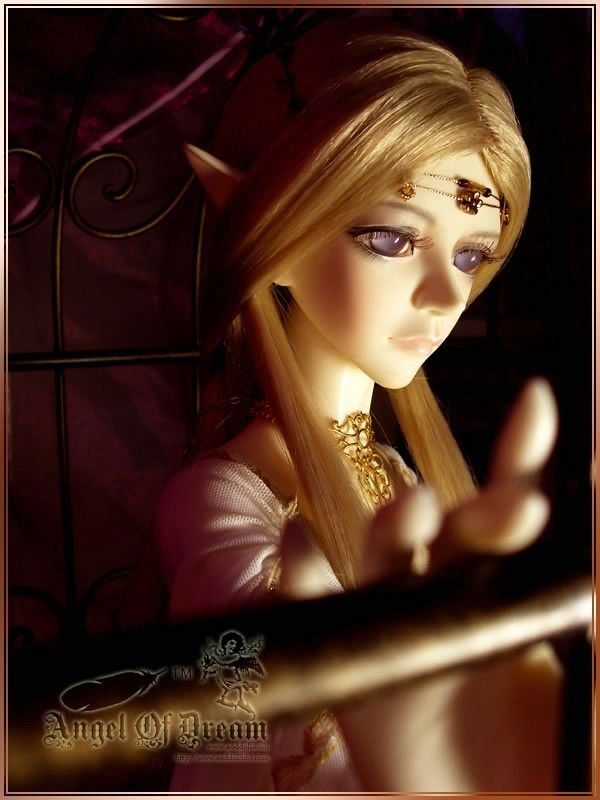 Qi AOD Angel of Dream 1/3 elf Super Dollfie 58cm BJD SD FREE FACE UP 