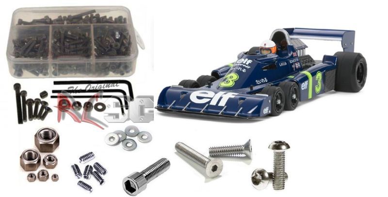 Tamiya P34 Tyrell Six Stainless Steel Screw kit tam009  