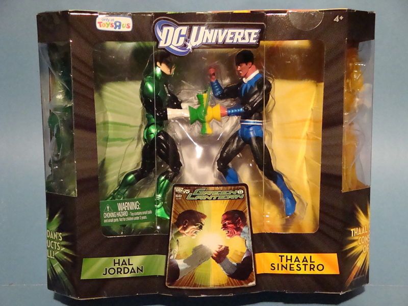 DC UNIVERSE CLASSICS GREEN LANTERN vs SINESTRO TWO PACK  