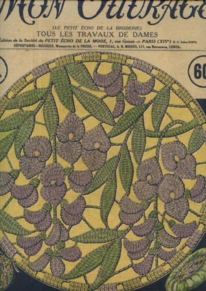 RARE LOT 1928 CROCHET DART PATTERNS DECORATION  