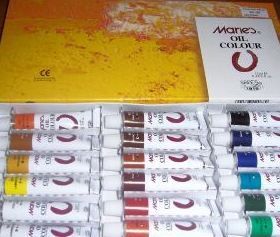 New 18 piece Maries Pro Art Artist Painting Oil Paint Set SHIPS FAST 