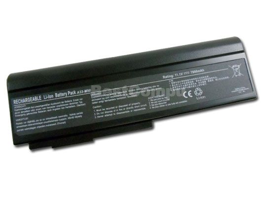 9CELL Battery for ASUS A33 M50 G50 G50VT G51 G51J G51J A1 G51J 3D 