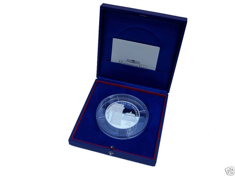 20 € FRANCIA FRANCE 2006 PLATA 155,5 g PROOF TIRADA 500  