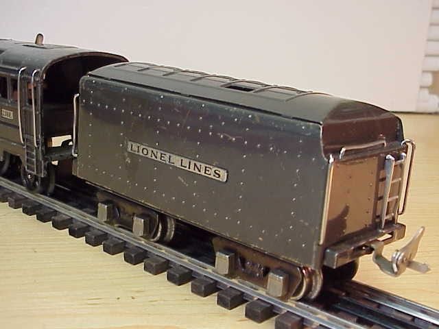 Lionel PreWar 238E Torpedo Loco & Tender Runs VG+WOW  