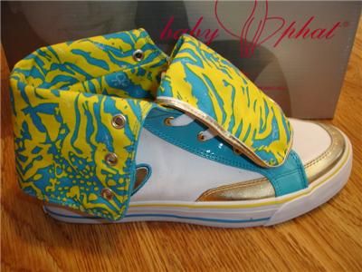 Baby Phat BP EXOTIC LOGO BABE HI Size 9