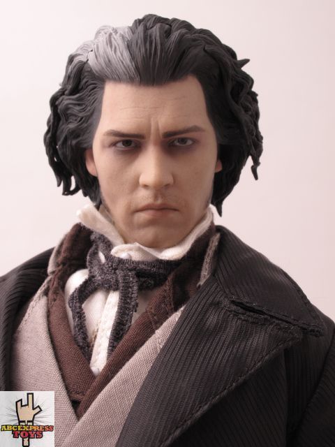 HOT TOYS 16 Sweeney Todd Johnny depp figure LOOSE  