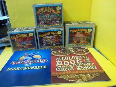   WORLD AND COLOSSAL BOOK OF BAND WAGON HISTORY  2 BOOKS SET  