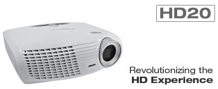 the optoma hd20 brings a new level of flexibility to