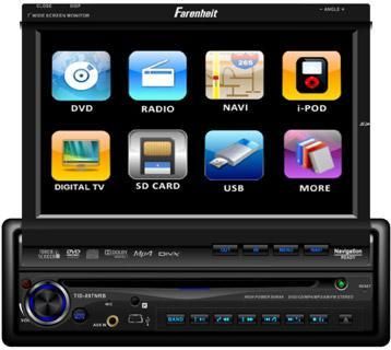 FARENHEIT TID 897NRB IN DASH 7 TOUCHSCREEN  