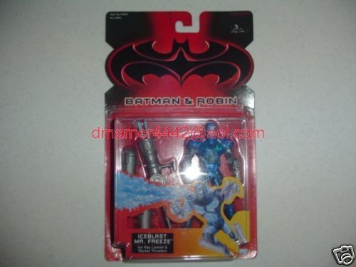 Batman and Robin Iceblast MR. FREEZE Figure MOC Arnold  