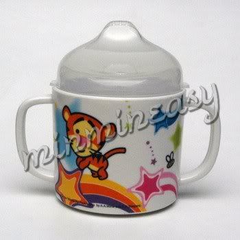 Winnie the Pooh Kids Childrens Trainer Sippy Cup Mug  