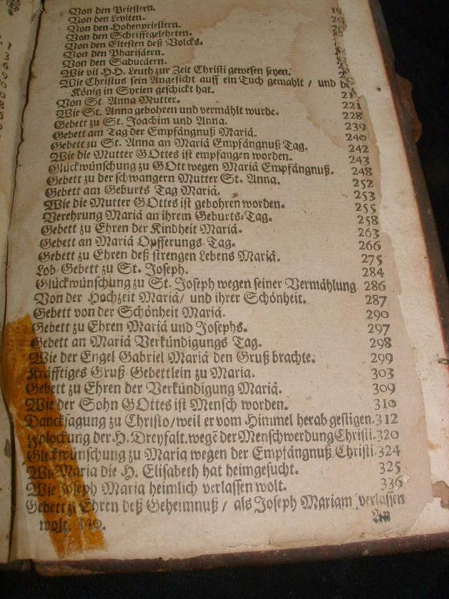 OLD BERLIN 1734 LEBEN CHRISTI STUDY OF THEOLOGY BOOK  