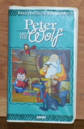 Storytellers Classics Peter and the Wolf (VHS,94,OOP)  