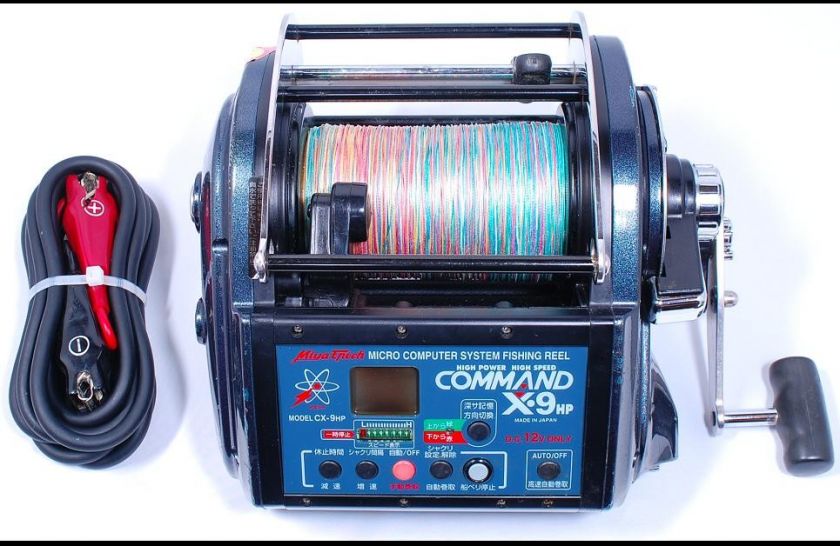 Miya Epoch Command X 9HP Big Game Electric Reel miyamae CX 9  