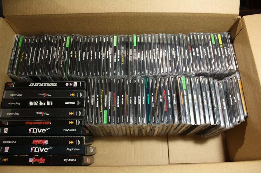 HUGE WHOLESALE LOT 100 PS1 Playstation 1 Games  