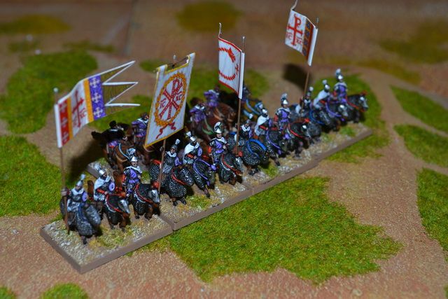 15mm Ancient DPS Painted DBMM DBA FOG Maurikian Byzantine General Set 