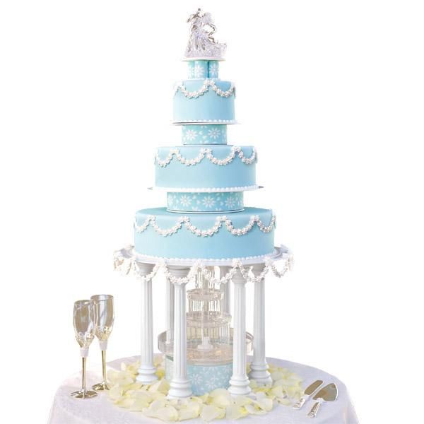 Wilton 8 pc ROMAN COLUMN & PLATE SET Wedding Cake Stand  