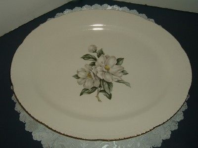 HOMER LAUGHLIN MAGNOLIA 15 OVAL PLATTER  