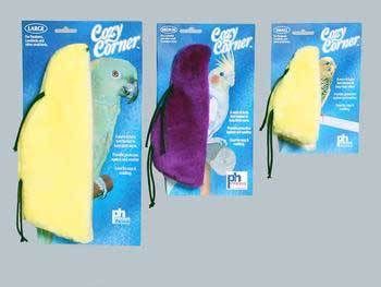 COZY CORNER PLUSH BIRD BED 6 SMALL PARAKEET FINCH CAN  