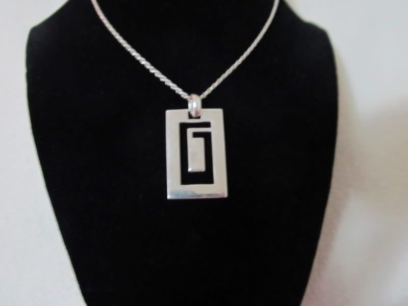 Sterling Silver 925 Gucci Necklace  