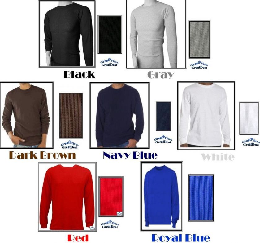 Thermal COLORS SuperMAX HEAVY Long Sleeve Shirt S 3XL  