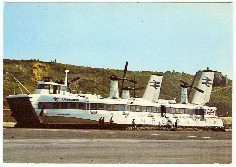 Vint PC Princess Margaret HOVERCRAFT Seaspeed BRITISH  