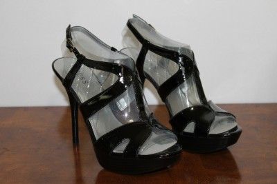 New Guess Strappy Sandals By Marciano Christy Black 8  