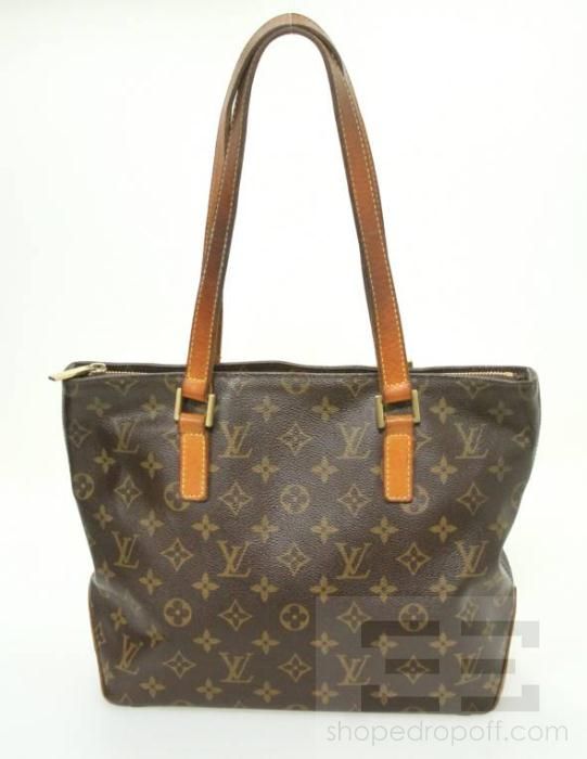 Louis Vuitton Monogram Canvas Cabas Mezzo Tote Bag  