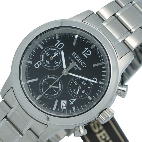 SEIKO MENS CHRONOGRAPH STEEL WATCH SSB007 NEW MODEL  