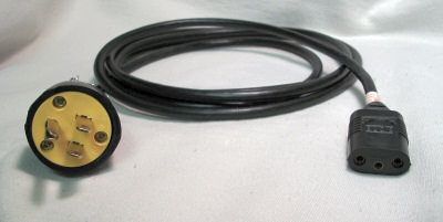 Oval Power Cord / Cable fits Conn Strobotuner   NEW  