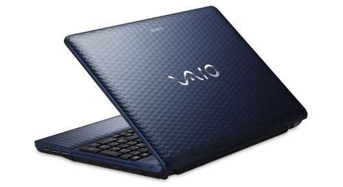 Sony VAIO VPCEH15FX/L 15.5 i5 2410m 500GB 4GB DVD RW Blue Notebook 